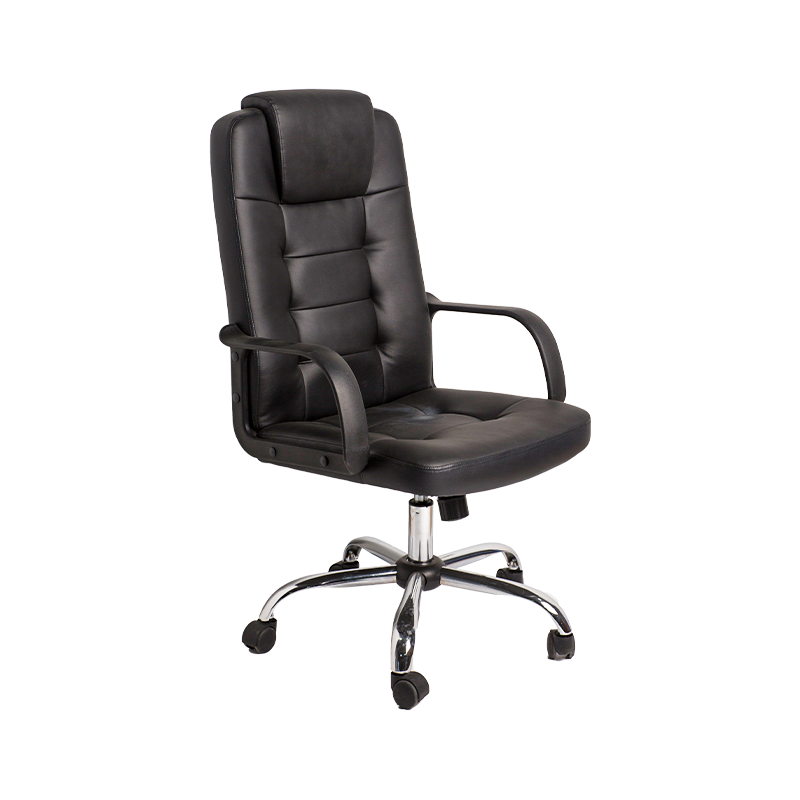 Y-2224 Classical design executive office chair with plastic fixed armrest