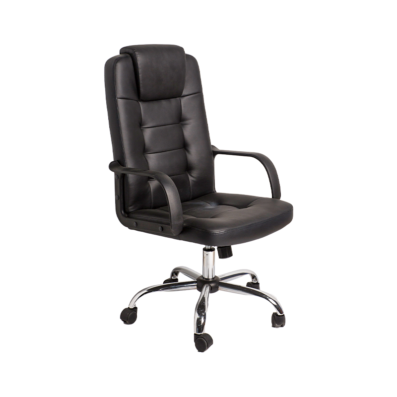 Y-2224 Classical design executive office chair with plastic fixed armrest